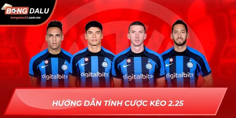 Hướng dẫn tính cược kèo 2.25
